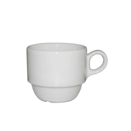 Legio Kaffeetasse weiß 16 cl. bedrucken