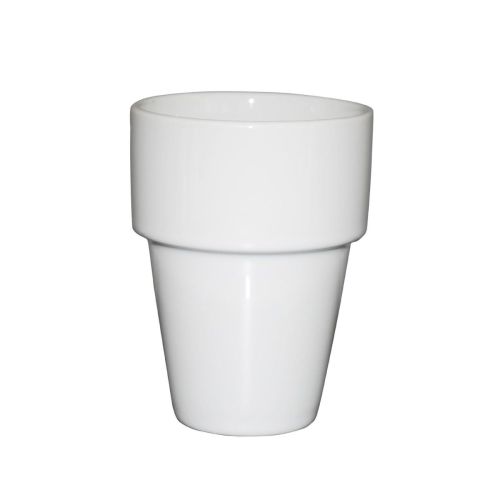 Milchbecher weiß 20 cl. bedrucken