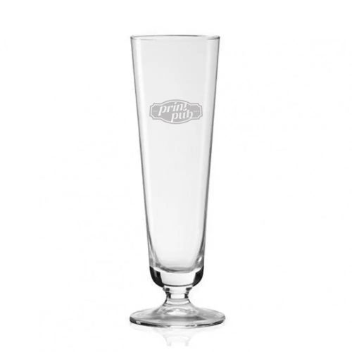 Munster Tulpe 25 cl. mit eingraviertem PrintPub-Logo auf der Frontplatte