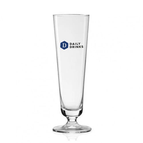 Munster Tulpe 25 cl Glas mit mehrfarbigem DailyDrinks-Logo auf der Vorderseite