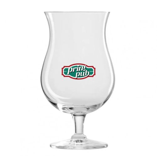 Panama Pokal 50 cl Draft-Glas mit mehrfarbigem PrintPub-Logo auf der Frontplatte