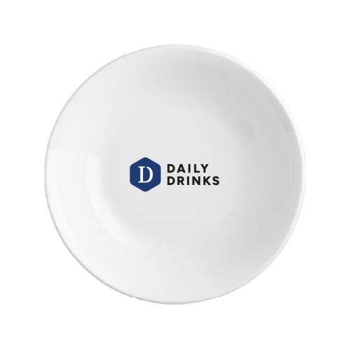 Vorderansicht der Schüssel Princip 20 cm mit mehrfarbigem DailyDrinks-Logo auf der Vorderseite. Vorderansicht der Schüssel Princip 20 cm mit mehrfarbigem DailyDrinks-Logo auf der Vorderseite.