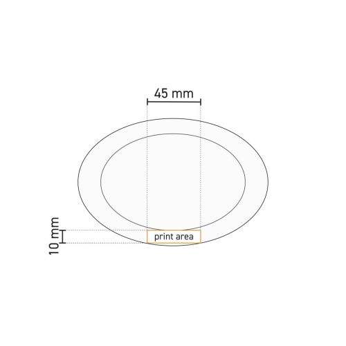 Technische Arbeitszeichnung mit Druckfläche für maßstabsgetreues Princip 24 cm Porzellan. Technische Arbeitszeichnung mit Druckfläche für maßstabsgetreues Princip 24 cm Porzellan.