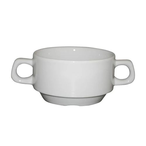 Suppentasse 2 Henkeln weiß 30 cl. bedrucken