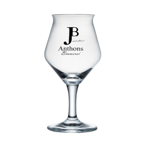 Sommelier-Kelch Ritzenhoff, 30 cl, mit eingraviertem Logo von JB Anthons auf der Vorderseite