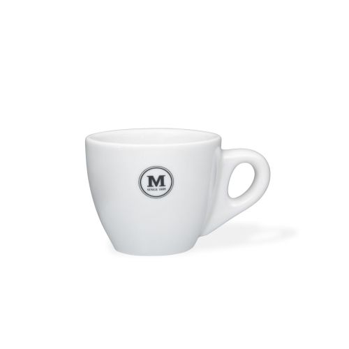 Style Espressotasse 7 cl. Porzellan mit einfarbigem M-Logo auf der Frontplatte