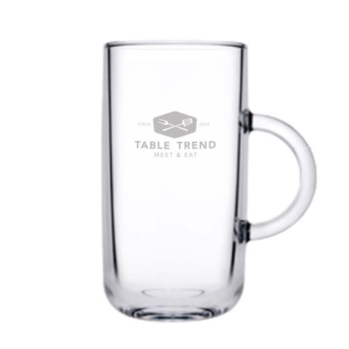 Teeglas Iconic 27 cl. gravieren mit eingraviertem TableTrend-Logo in der Mitte der Vorderseite. Teeglas Iconic 27 cl. gravieren mit eingraviertem TableTrend-Logo in der Mitte der Vorderseite.