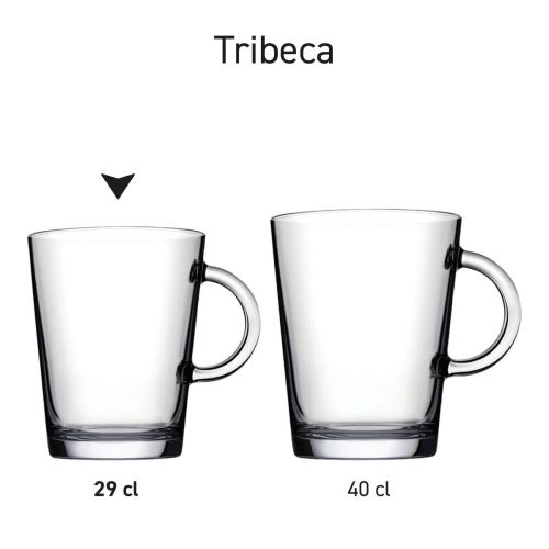 Serienbild von mehreren Tribeca-Teegläsern mit unterschiedlichem Fassungsvermögen Serienbild von mehreren Tribeca-Teegläsern mit unterschiedlichem Fassungsvermögen