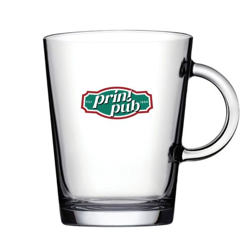 Transparentes Teeglas Tribeca 40 cl. mit mehrfarbigem PrintPub-Logo auf der Vorderseite. Transparentes Teeglas Tribeca 40 cl. mit mehrfarbigem PrintPub-Logo auf der Vorderseite.