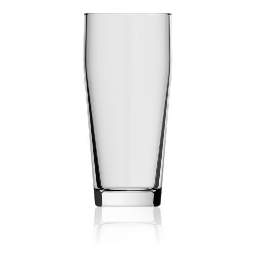 Willibecher 64 cl. transparentes Glas, Vorderansicht ohne Aufdruck, klassisches Bierglas für die Gastronomie