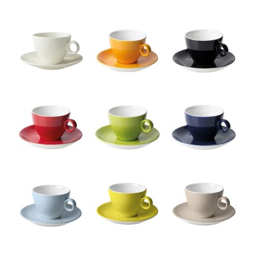 Das Bild zeigt Bart Cappuccino 23 cl SET in verschiedenen Farben, neben- und untereinander auf einfarbigem Hintergrund angeordnet. Das Bild zeigt Bart Cappuccino 23 cl SET in verschiedenen Farben, neben- und untereinander auf einfarbigem Hintergrund angeordnet.