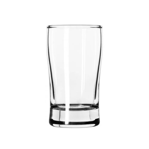 Vorderansicht des Bier Esquire 15 cl. transparentes Glas mit schmalem Boden. Vorderansicht des Bier Esquire 15 cl. transparentes Glas mit schmalem Boden.