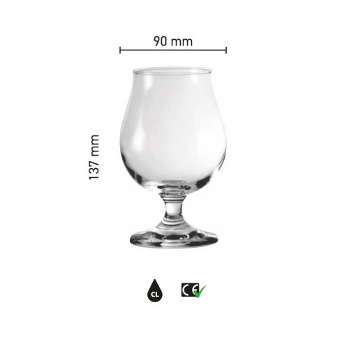 Infografik mit den Maßen des Breughel Bierglases 38 cl, mit Angabe der Höhe und des Durchmessers in Millimetern. Infografik mit den Maßen des Breughel Bierglases 38 cl, mit Angabe der Höhe und des Durchmessers in Millimetern.