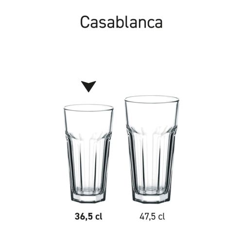 Serienbild von mehreren Casablanca-Biergläsern, die zum Vergleich nebeneinander dargestellt sind. Serienbild von mehreren Casablanca-Biergläsern, die zum Vergleich nebeneinander dargestellt sind.