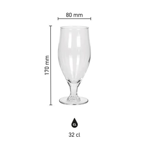 Infografik mit den Abmessungen des Cervoise Bierglases 32 cl, zeigt die Glasform und die Abmessungen in Millimetern. Infografik mit den Abmessungen des Cervoise Bierglases 32 cl, zeigt die Glasform und die Abmessungen in Millimetern.