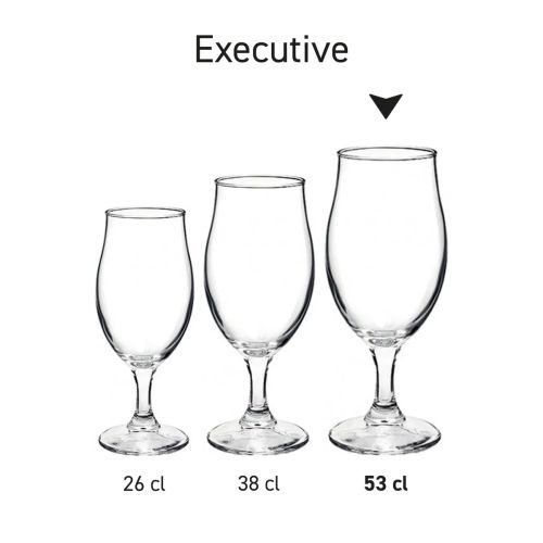 Serienbild mit mehreren Bierglas Executive 53 cl. als visuelle Übersicht. Serienbild mit mehreren Bierglas Executive 53 cl. als visuelle Übersicht.