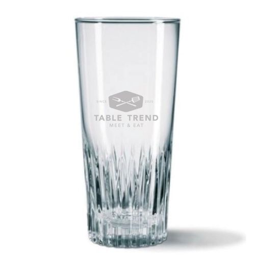 Gravur des TableTrend-Logos auf der Vorderansicht des Bierglas Gaetan 40 cl.