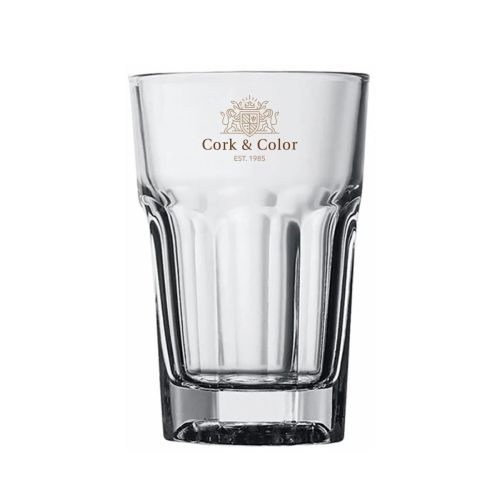 Bierglas Hoegaarden 29 cl. mit buntem CorkColor Druck auf der Vorderseite. Bierglas Hoegaarden 29 cl. mit buntem CorkColor Druck auf der Vorderseite.