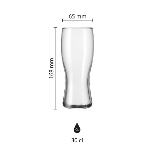 Infografik mit den Produktabmessungen des Bierglases Koblenz 30 cl in Fassstärke. Infografik mit den Produktabmessungen des Bierglases Koblenz 30 cl in Fassstärke.