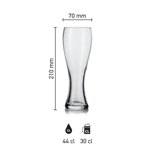 Bierglas Pantheon 30 cl. bedrucken