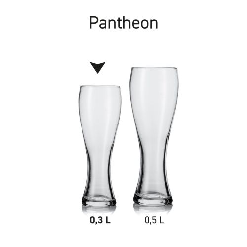 Bierglas Pantheon 30 cl. bedrucken Bierglas Pantheon 30 cl. bedrucken