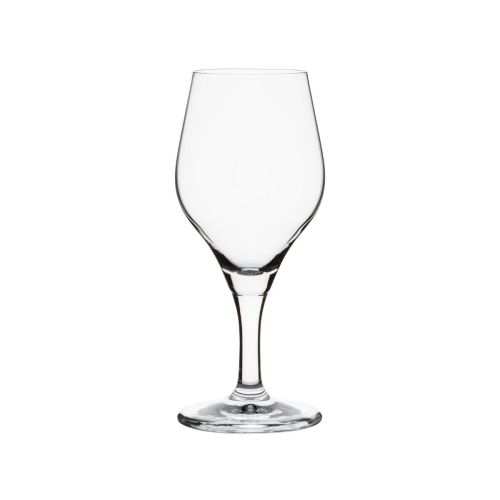 Vorderansicht des Bierglas Ronceva 25 cl. Degustationsglas hergestellt. Vorderansicht des Bierglas Ronceva 25 cl. Degustationsglas hergestellt.