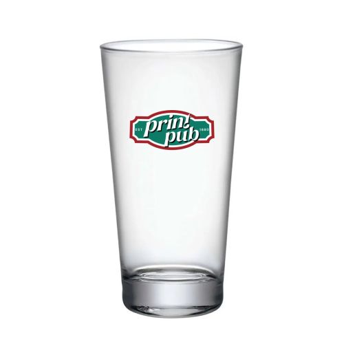 Sestriere Bierglas 39 cl. mit mehrfarbigem PrintPub Logo auf der Vorderseite. Sestriere Bierglas 39 cl. mit mehrfarbigem PrintPub Logo auf der Vorderseite.