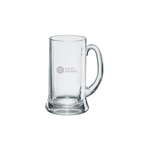 Bierkrug Icon 25 cl aus Glas mit eingraviertem DailyDrinks-Logo auf der Vorderseite. Bierkrug Icon 25 cl aus Glas mit eingraviertem DailyDrinks-Logo auf der Vorderseite.