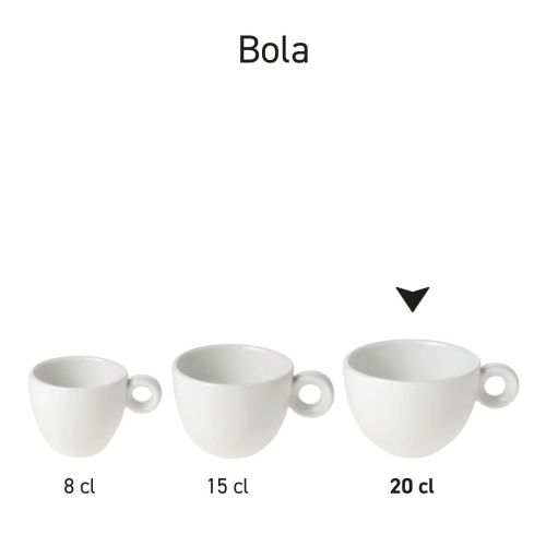 Bola Cappuccino Tasse 20 cl. bedrucken