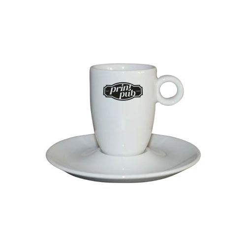 Bola Espresso weiß 9 cl Set bedrucken