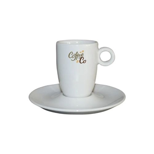 Bola Espresso weiß 9 cl Set bedrucken