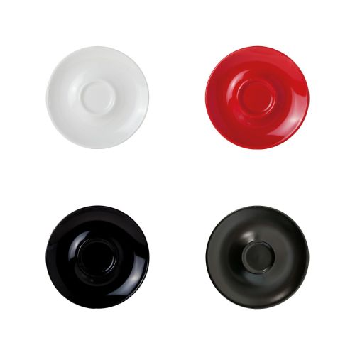 Technische Arbeitszeichnung mit Druckfläche auf der Bola Espressountertasse 12,5 cm Porzellan.