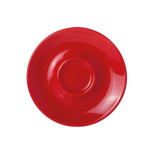 Technische Arbeitszeichnung mit Druckfläche auf der Bola Espressountertasse 12,5 cm Porzellan.