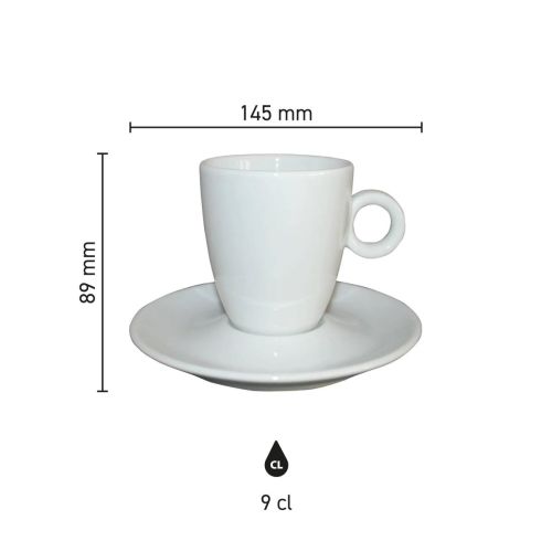Infografik mit den Produktabmessungen von Bola Kaffee hoch weiß 19 cl, einschließlich Höhe und Fassungsvermögen. Infografik mit den Produktabmessungen von Bola Kaffee hoch weiß 19 cl, einschließlich Höhe und Fassungsvermögen.