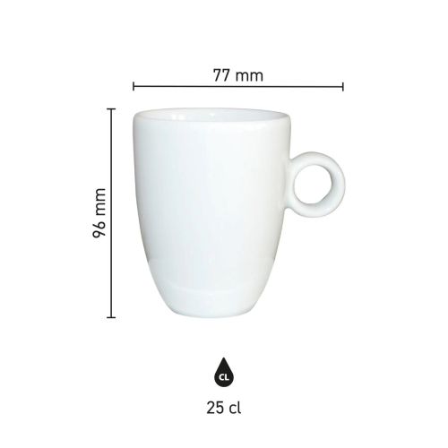 Bola Tasse 25 cl. bedrucken Bola Tasse 25 cl. bedrucken