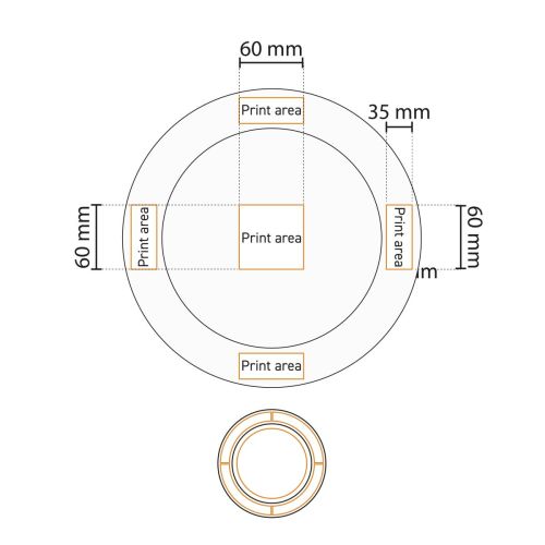 Die technische Infografik zeigt die Größe und Struktur des Teller breitem Rand Weiß 28 cm. Die technische Infografik zeigt die Größe und Struktur des Teller breitem Rand Weiß 28 cm.