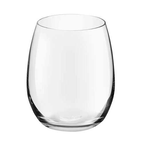 Vorderansicht des Bouquet Tumbler aus 39 cl Glas mit leicht konischer Form und glattem Rand. Vorderansicht des Bouquet Tumbler aus 39 cl Glas mit leicht konischer Form und glattem Rand.