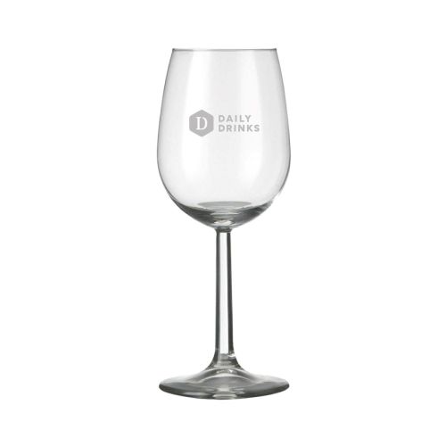 Gravur des DailyDrinks-Logos auf der Vorderseite des Bouquet Weinglas 29 cl. Gravur des DailyDrinks-Logos auf der Vorderseite des Bouquet Weinglas 29 cl.
