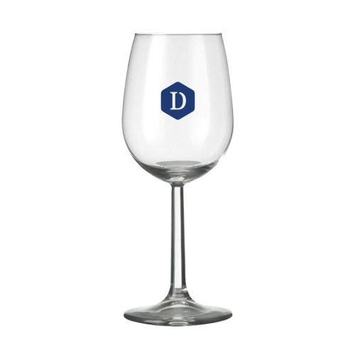 Bouquet Weinglas 35 cl. aus klarem Glas mit einem einfarbigen DailyDrinks-Logo auf der Vorderseite. Bouquet Weinglas 35 cl. aus klarem Glas mit einem einfarbigen DailyDrinks-Logo auf der Vorderseite.