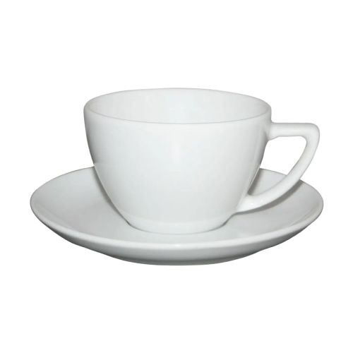 Classic Cappuccino weiß 20 cl. Set bedrucken