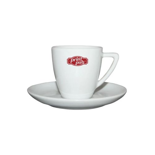 Classic Espresso weiß 7 cl Set bedrucken