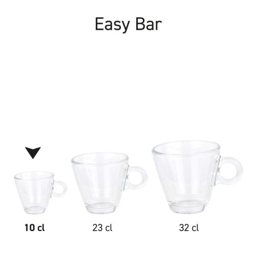Mehrere Gläser Easy Bar Cups als Serie präsentiert. Mehrere Gläser Easy Bar Cups als Serie präsentiert.