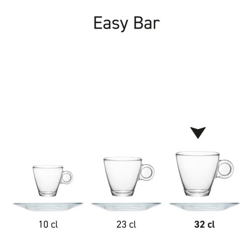 Die Serie der Easy Bar Teegläser wird als komplette Produktserie gezeigt.