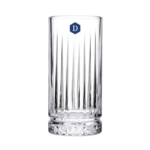 Elysia Longdrink 28 cl. mit blauem DailyDrinks-Logo auf der Vorderseite. Elysia Longdrink 28 cl. mit blauem DailyDrinks-Logo auf der Vorderseite.