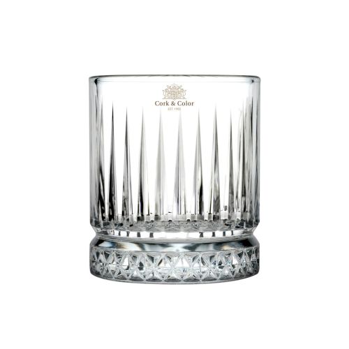 Glas-Whiskyglas 21 cl. mit mehrfarbigem CorkColor-Logo auf der Vorderseite. Glas-Whiskyglas 21 cl. mit mehrfarbigem CorkColor-Logo auf der Vorderseite.