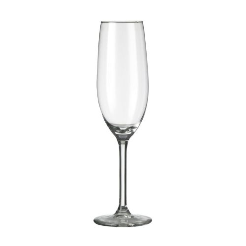 Vorderansicht der Esprit Champagnerglas 21 cl. mit schlanker, hoher Form. Vorderansicht der Esprit Champagnerglas 21 cl. mit schlanker, hoher Form.