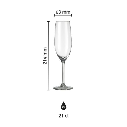 Technische Arbeitszeichnung mit Druckfläche der Esprit Champagnerglas 21 cl. Glas. Technische Arbeitszeichnung mit Druckfläche der Esprit Champagnerglas 21 cl. Glas.
