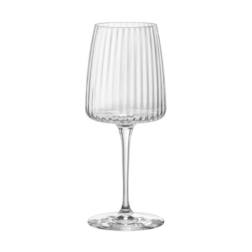 Exclusiva Weinglas 37,4 cl. in Frontalansicht, transparentes Modell mit langem Stiel. Exclusiva Weinglas 37,4 cl. in Frontalansicht, transparentes Modell mit langem Stiel.