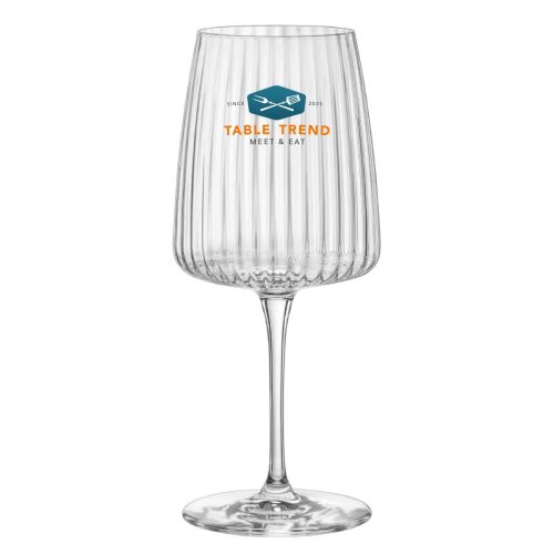 Weinglas 53,5 cl. bedruckt mit TableTrend-Logo in Farbe auf der Vorderseite. Weinglas 53,5 cl. bedruckt mit TableTrend-Logo in Farbe auf der Vorderseite.
