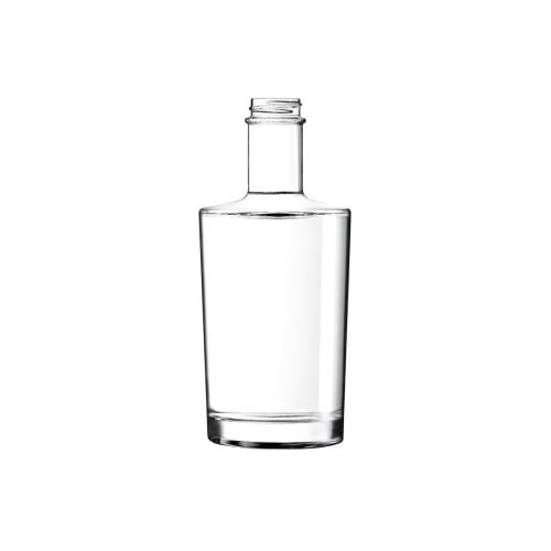 Vorderansicht der Flasche Neos 0,35 Liter mit gerader Form und engem Hals.